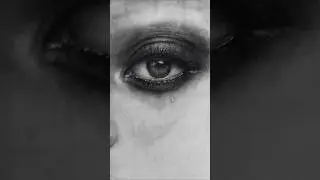 realistic eye drawing#art #eye #eyedrawing #drawing #drawingprocess #drawingpainting #artist #shorts