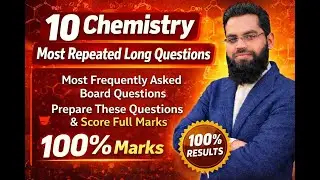 10th Class Chemistry | Most Repeated Long Questions | Board Exam 2026 | 100% Guaranteed Marks