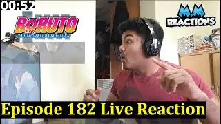 Death Flag on Mugino & Konohamaru???  Ao Returns - Boruto Anime Episode 182 Live Reaction