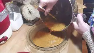Sweet potato puff from home canned sweet potatoes.