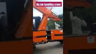 #short Big job HANDLING #crane #construction #hydra #pik_n_carry @gokuldada