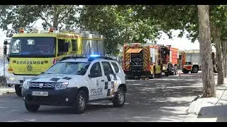 [31-07-17] Incendio de Matorral y Escombros - Comunidad de Madrid