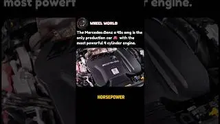 This is the most powerful 💪 4-cylinder engine ever fitted to a production car 🚗. #amg #mercedes