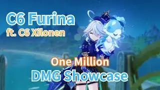 C6 Furina One Million Vaporize DMG Showcase ft. C6 Xilonen