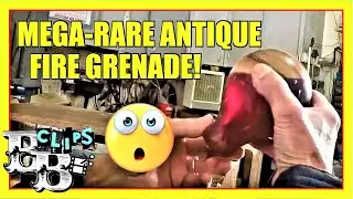 CRAZY RARE YARD SALE FIND  🤯🤯  ANTIQUE FIRE GRENADE 🧯  Shop With Me - Antique Bargain Hunter