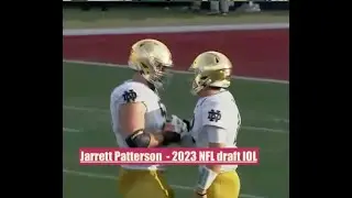 Jarrett Patterson IOL deserves more run// 2023 NFL draft prospect