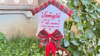 Scacce modicane  🍕TUTORIAL CUCITO NATALE ✂️casetta fai da te|Tradizioni siciliane 