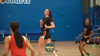 Charlotte Catholic 2024/Carolina Flames EYBL 2023 forward Blanca Thomas April/May highlights!