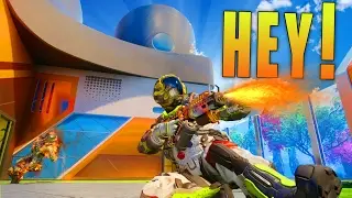 ЭЙ! (Смешные моменты из Black Ops 3) летающий человек, четырёхлучевой канал и немного мемов, лол ...