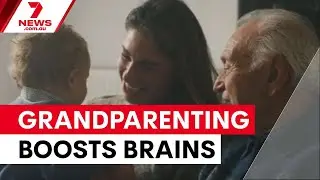 Grandparents who care for grandkids boost brain health | 7NEWS