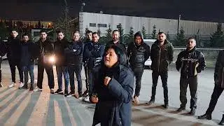 'Asker gibi davranıcaz
