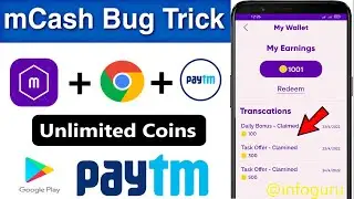 mCash App Unlimited Trick 2022  || New earning app today