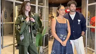 Mrunal Thakur & Siddhant Chaturvedi Spotted In Bandra | Shanaya Kapoor&rsquo;s Bandra Look@famouslogokabio