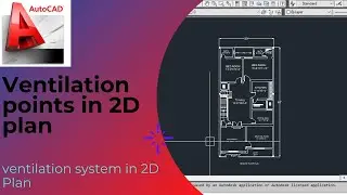 VENTILATION SYSTEM IN THE 2D PLAN IN URDU AND HINDI.