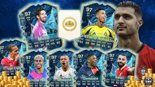 TNT Opens 4x 1 of 5 92+ Any TOTS Player Pick 🔥TOTS MESSI & Ronaldo ?!! 🧐🔥😤