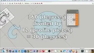 Laser Cut Lamp Project - Tips & Tricks -  Circle Lamp Layout
