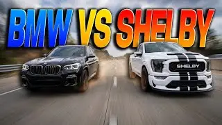 SHELBY F150 VS AWD BMW 🚀🔥