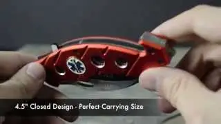 TAC FORCE Karambit EMT Speedster Spring Assist Knife Review Unboxing TF-516EM