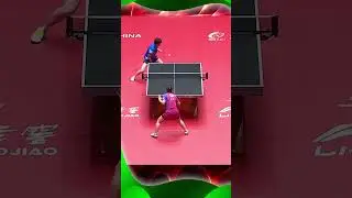 Wrong Forehand SMASH Mima Ito #卓球の試合 #탁구 경기 #pingpong #tabletennis #shorts