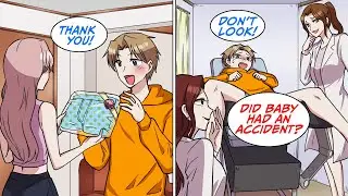 My beautiful sister-in-law gave me underwear as a present… [Manga Dub]