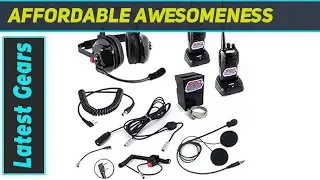 Racing Radio Warehouse 5 Watt VHF 2-Way System - Best Choice for Small Track Racing!