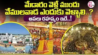 మేడారం యాత్రకు ముందు వేములవాడ ఎందుకు..? ||Medaram Visit Without Going to Vemulawada || SumanTV Sai