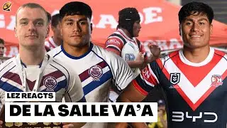 LEZ REACTS - De La Salle Va'a 2025 NSW Cup Stats & SG Ball Highlights