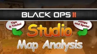 Black Ops 2 Multiplayer Pro Tips & Tricks - Studio Lines of Sight, Jumps & Spots w/ @B00Mnation