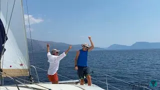 34. Corfu to Lefkada, + Happy Dance, Sailing Greece