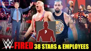 WWE FIRED* 38 Superstars & Employees😲 - BREAKING | Rusev, Kurt Angle, The OC, WWE Releases 2020