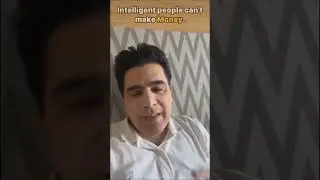 Intelligence don't make money #sunnyali  #extremecommerce #business #careergrowth #smartpeople