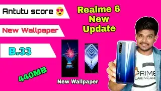 Realme 6 B.33 June new update | decimal charging animation ? | Realme 6 new update Battery & Camera