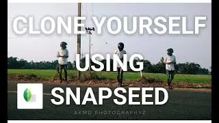 Snapseed Tutorial 2018 | Clone yourself in a photo | Double Exposure