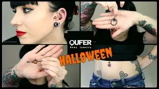 Oufer HALLOWEEN Body Jewelry | Haul & Try On!