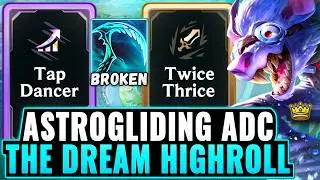 6+ Atk Speed and 2000+ Move Speed: Astrogliding Twitch Dream Roll | League Arena Gameplay