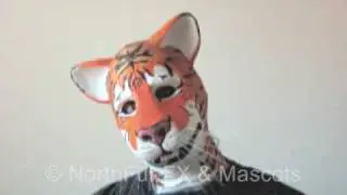 Foam Latex Large Feline Muzzle Prosthetic Mask