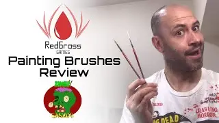 Redgrass games Paint Brushes Review (and Painting Agnes from Infinity Defiance!)