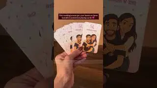 Wedding Playing Cards | Customised Playing Cards | Unique Cards made by Heartiee