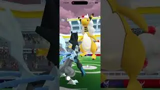 Pok&eacute;mon Go - Mega Raid - Mega Ampharos (solo)