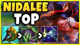 AP Bruiser Nidalee.. But Every Auto Gives me Permanent HP! - League of Legends