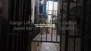Cargo Lift 300kg 3 Stop Automatic Home Used Cantt Sialkot #cargolift #subscribe #Like #subscribe