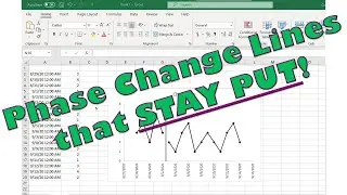 ABA GRAPHING | Phase change line that moves with data in Excel