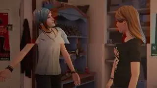 Found this bug in LiS BtS, does it shows how the engine renders the game?