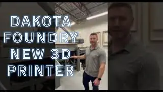 Dakota Foundry&rsquo;s new S-Max Flex 3D sand printer 🔥