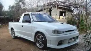 Modifiye Show Zamanı 07 CGB 68 Skoda Pick-up ' un Doğuşu