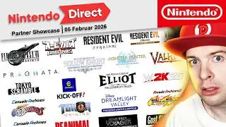 🔴 NINTENDO DIRECT PARTNER SHOWCASE | 05.02.2026 | Domtendo Reaktion