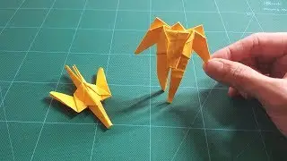 如何摺變形戰鬥機械人【飛機版】DIY GUIDE