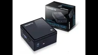 GIGABYTE BRIX MINI PC INTEL CELERON N3000 2.08GHZ CPU VGA HDMI HTPC GB-BACE-3000