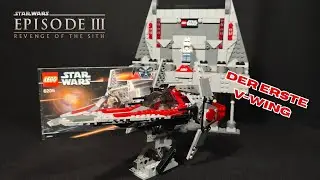Klein aber Oho! LEGO Star Wars 6205 V-Wing Fighter
