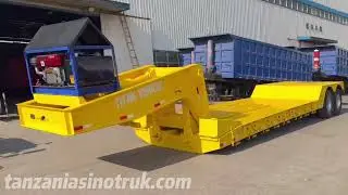 2 Axle Hydraulic Detach Gooseneck Trailers for Sale in Tanzania